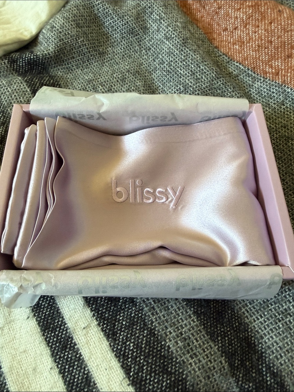 Blissy Lavender 100% Mulberry Silk Pillowcase